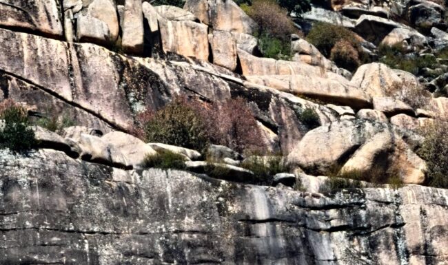 Vista del risco de la Cripta - La Pedriza