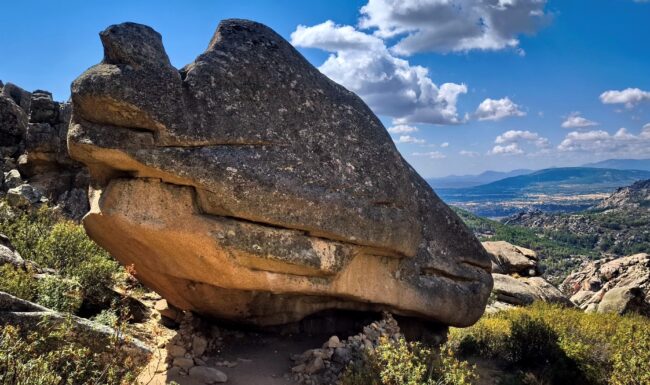 Vista del Vivac del Cachalote - La Pedriza
