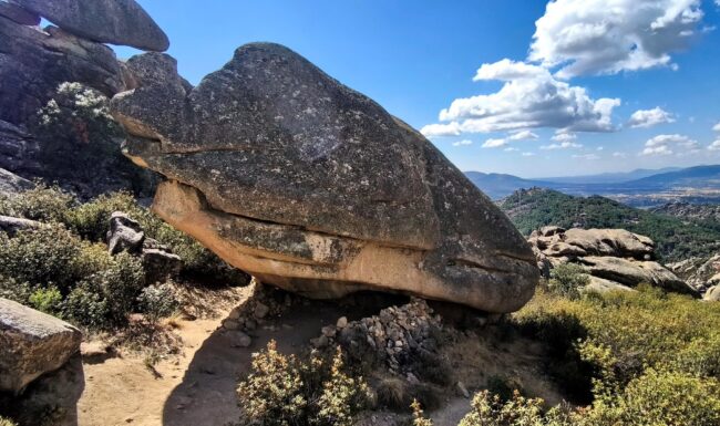 Vista del Vivac del Cachalote - La Pedriza
