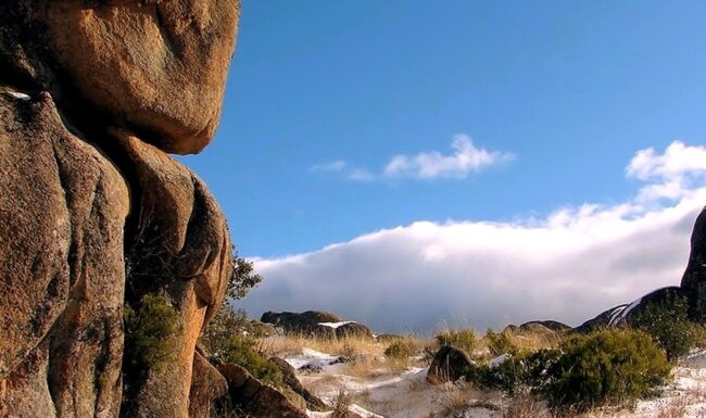 Vista de la pradera proxima al Elefantito - La Pedriza